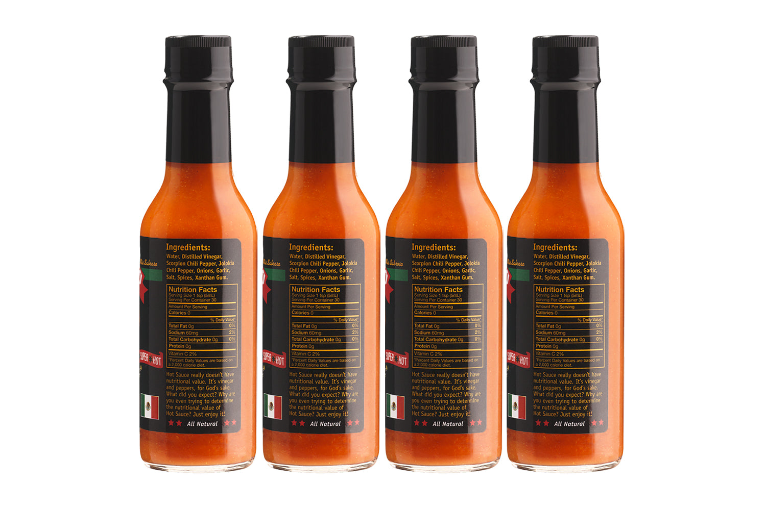 Super Hot Sauce 4-Pack